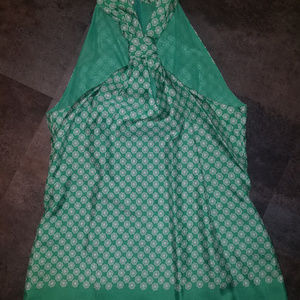 Banana Republic Sleeveless Silk Halter